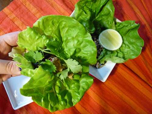 Vietnamese Lettuce Wraps