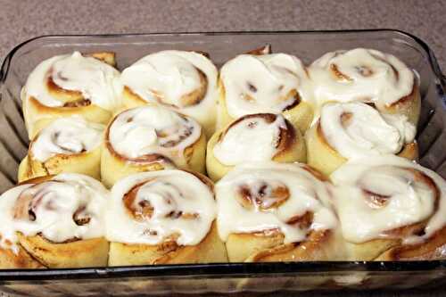 Yukon Gold Cinnamon Rolls