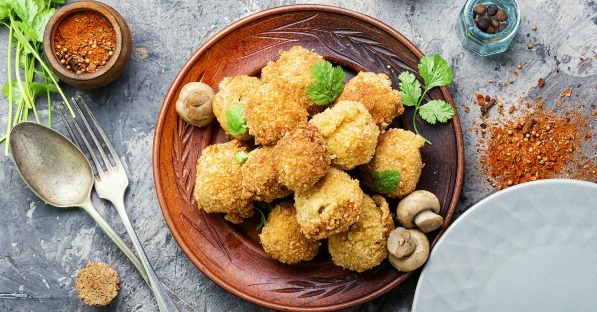 Crispy Baked Mushrooms