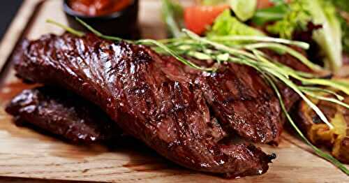 Grilled Korean-Style Skirt Steak