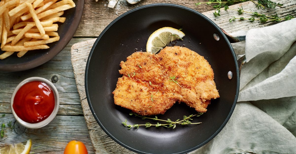 Panko-Coated Chicken Schnitzel