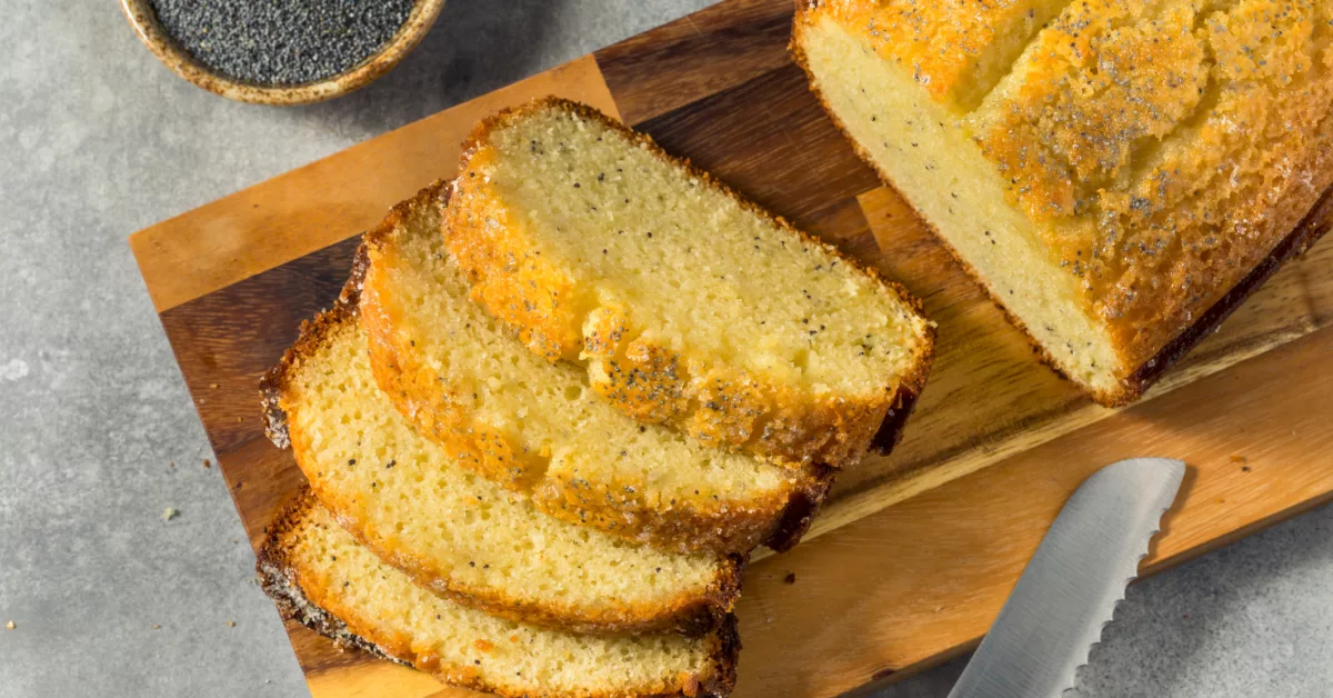 Lemon Poppy Seed Chia Loaf