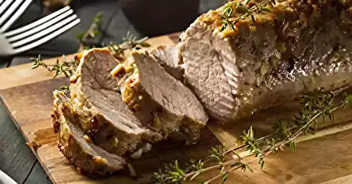 Pork Tenderloin with Seasoned Rub