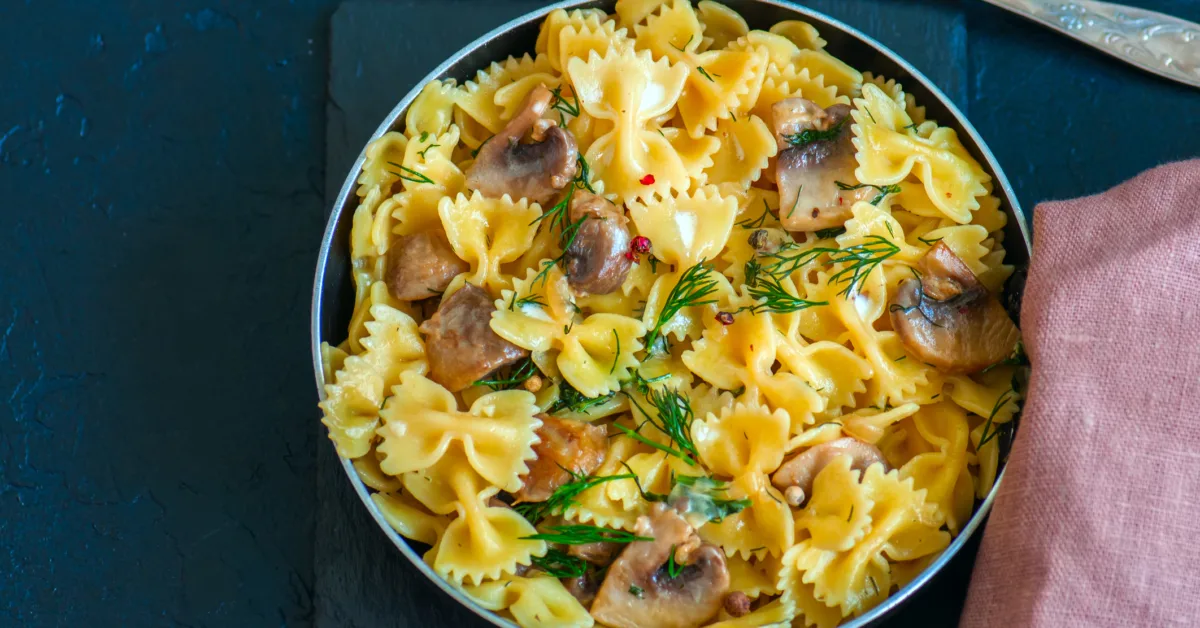 Mushroom & Dill Pasta