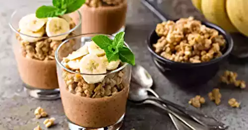 Chocolate Chia Breakfast Pudding