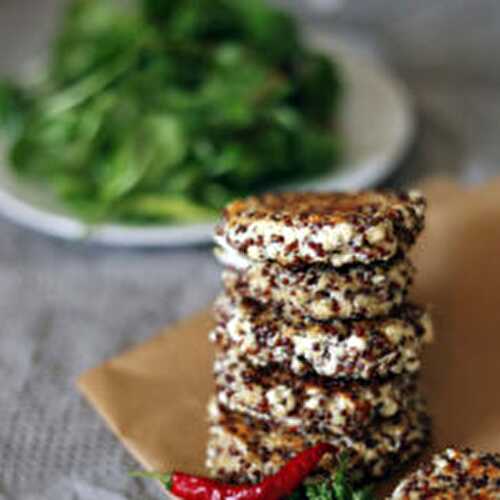 Quinoa and Cauliflower Cakes