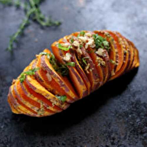 Hasselback Sweet Potatoes