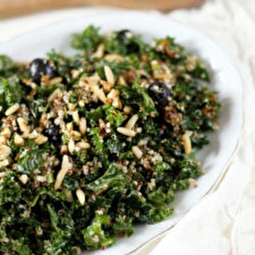 Massaged Kale Salad with Quinoa