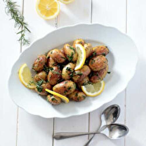 New Potatoes with Lemon and Herbs