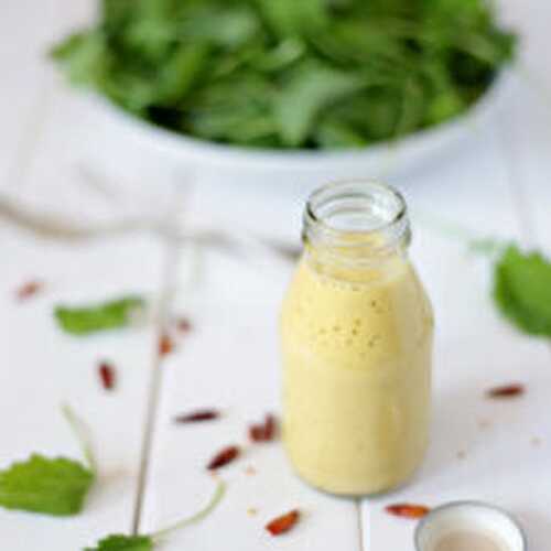 Spicy Mango and Tahini Dressing
