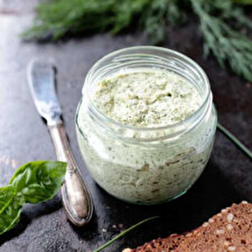 Basic Cashew Cheese with Herbs