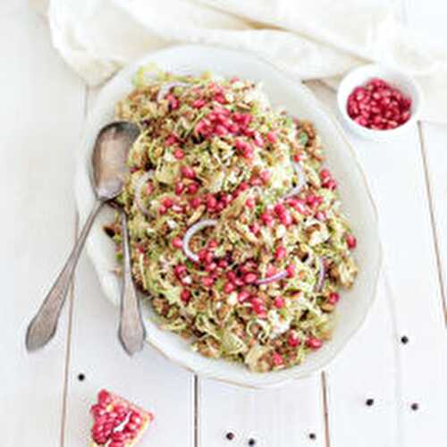 Lentil and Brussels Sprout Salad