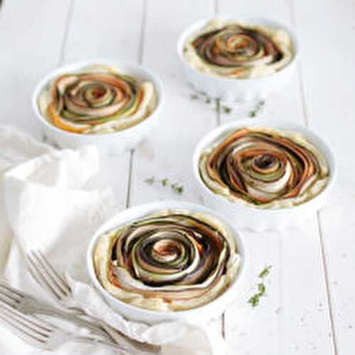 Spiral Vegetable Tart