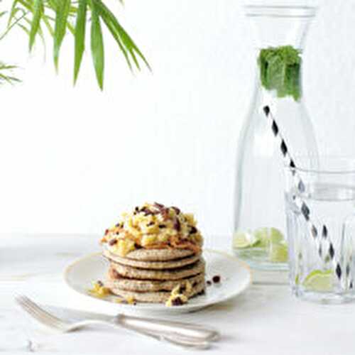 3-Ingredient Vegan Pancakes