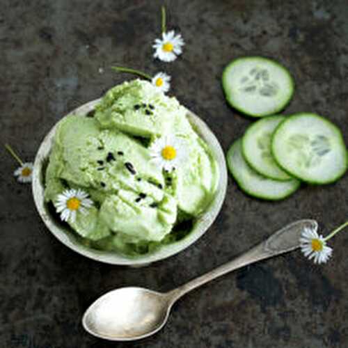 Wasabi and Cucumber Ice Cream