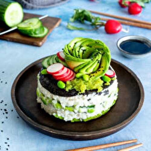 Vegan Sushi Cake