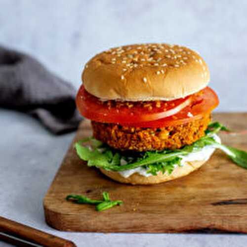 Vegan Chickpea & Quinoa Burger