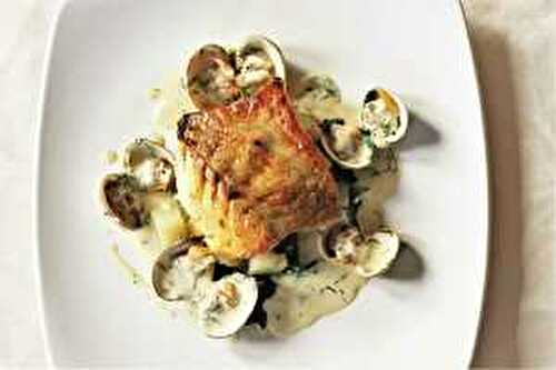 Cod with Cockles à la Crème