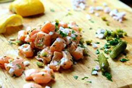 Salmon Tartare