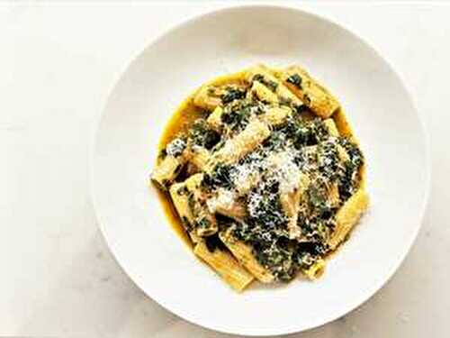 Lockdown Pasta: Spinach Puttanesca
