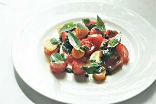 Tomato and Sorrel Salad