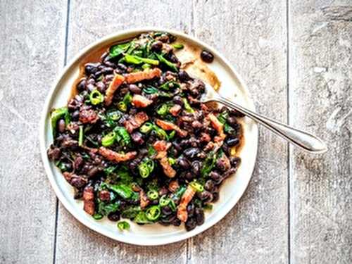 Black Beans and Bacon