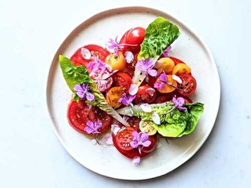 Tomatoes and rosebay willowherb