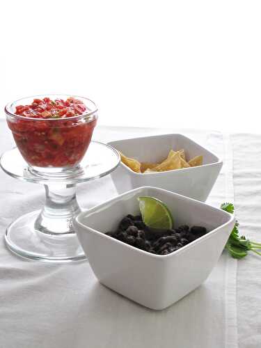 Black Beans, the Last Tomatoes–And Moving On