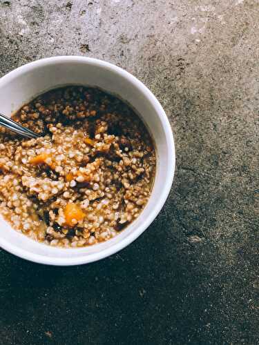 Butternut Buckwheat Porridge from Living Ayurveda
