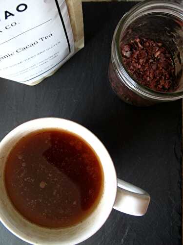 Cacao super syrup + a simple cacao tea