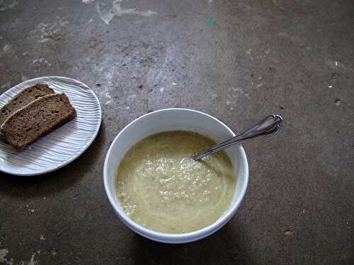 Creamy Fennel Soup with Honey + Thyme