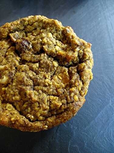 Pumpkin ginger bran muffins