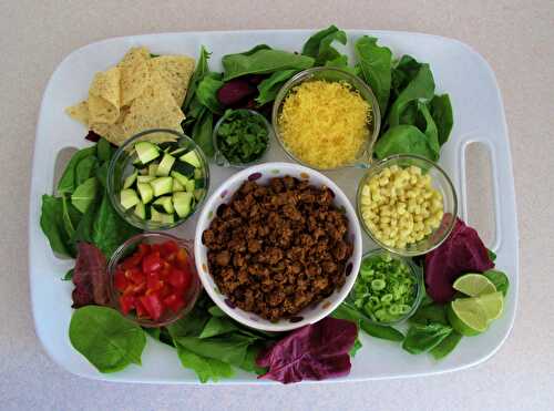 Summer Slowness- and SimpleTaco Salad Bar