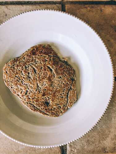 The simplest sourdough flatbread, and what probiotics and gut microbes have to do with it