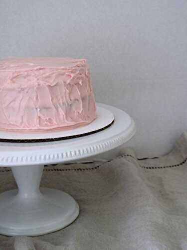 White Tea + Rhubarb Cake