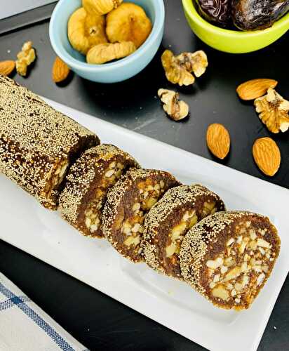 Dates and Fig Nuts Roll
