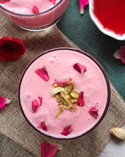 ROSE LASSI RECIPE