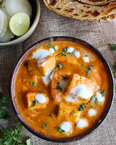 Paneer Makhani Recipe | Restaurant style paneer makhani