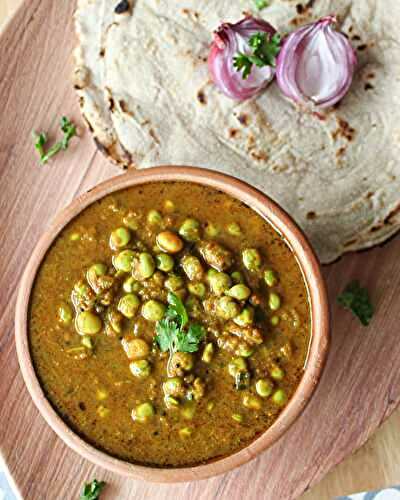 Turichya danyachi bhaji | Green pigeon peas curry | Hare tuvar ki sabji