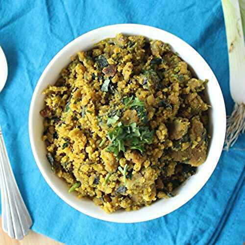 Patichya kandyacha zunka | Maharashtrian style zunka | Zunka recipe