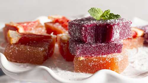 Orange-Grapefruit Gumdrops