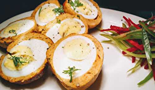 Healthy scotch eggs recipe