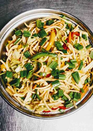 Hakka noodles veg recipe