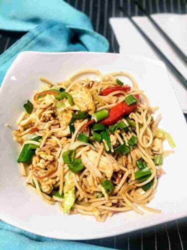 Chicken hakka noodles recipe