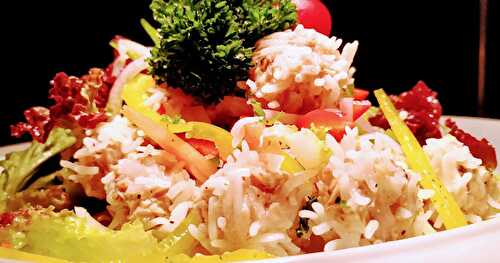 How to make chicken rice dumpling salad recipe