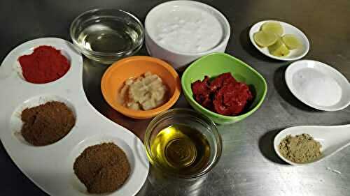 Tandoori masala paste recipe