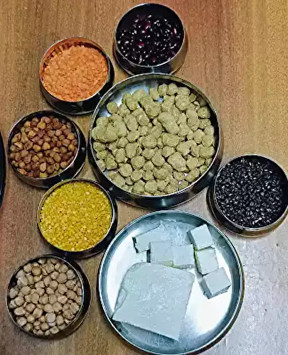 High Protein Vegetarian Foods in India