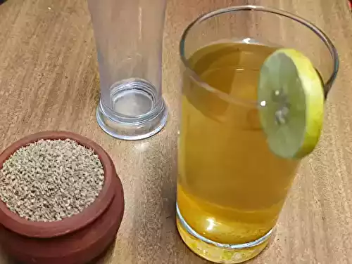 Professional Ajwain Water (Carom Seed Infusion)