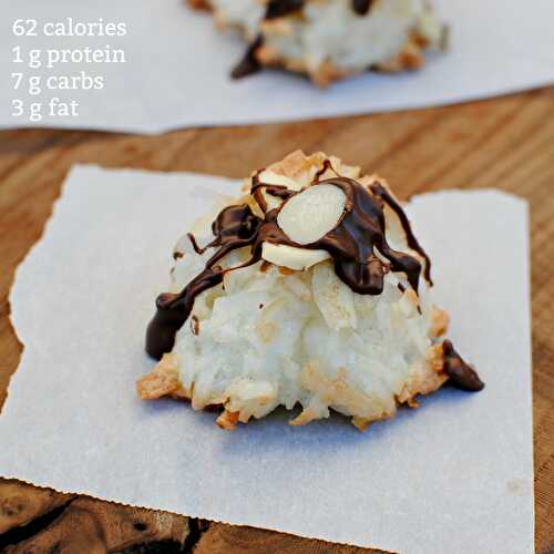 Low Calorie Coconut Macaroons