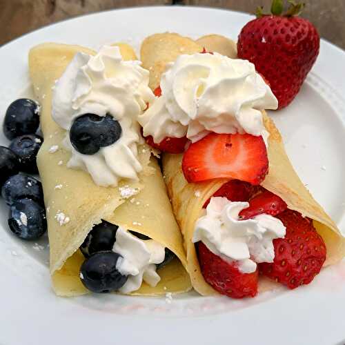 Simple Crepe Recipe